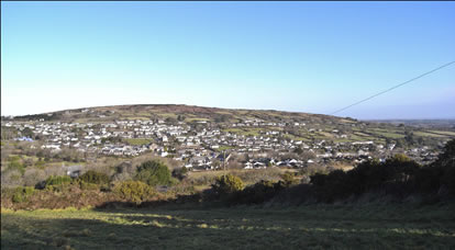 view of carn marth, lanner